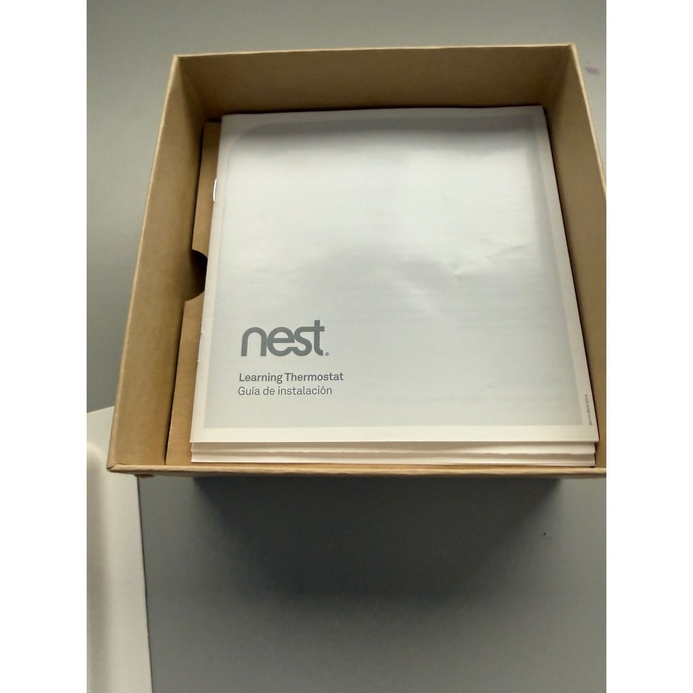 Nest Learning Thermostat 2nd Generation Stainless Steel T20077US 02A Smart Home - Picture 4 of 5